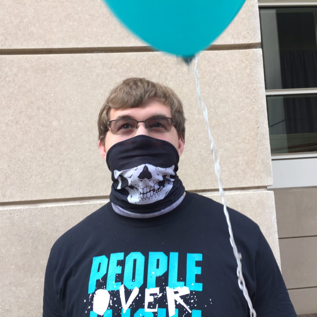 Austin Ring, Reality Check advocate from Olean High School doesn't want tobacco compan ies targeting him and the youth in his community.